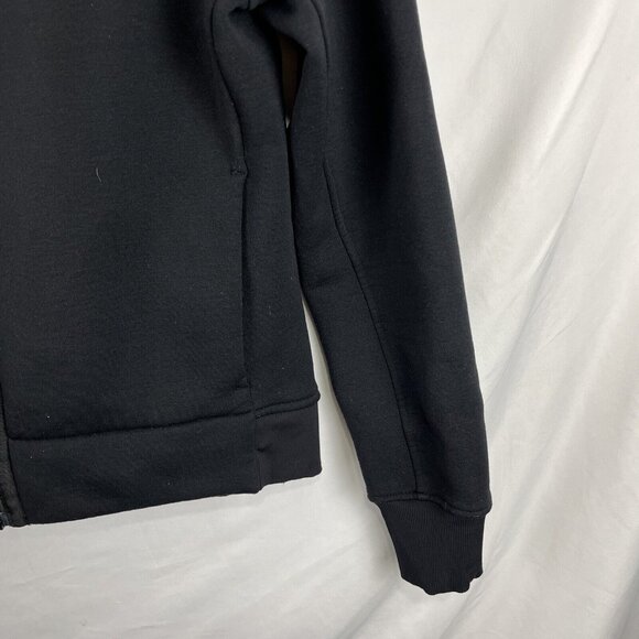 Lululemon Black Fleece-Lined Light Fall Athletic Jacket Women's Size 6 - Picture 4 of 10